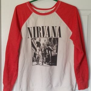 American Eagle Nirvana Sweatshirt Size S
